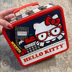 Hello Kitty Vintage Metal Lunchbox